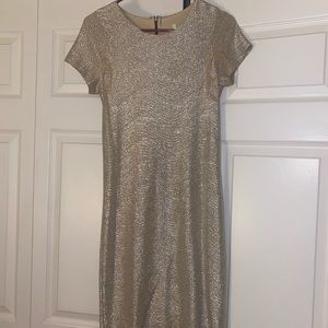 Gold textured dress from Sage